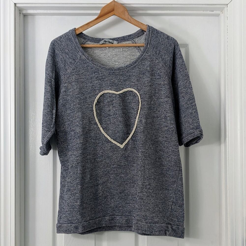 Rope Heart Knit Top
